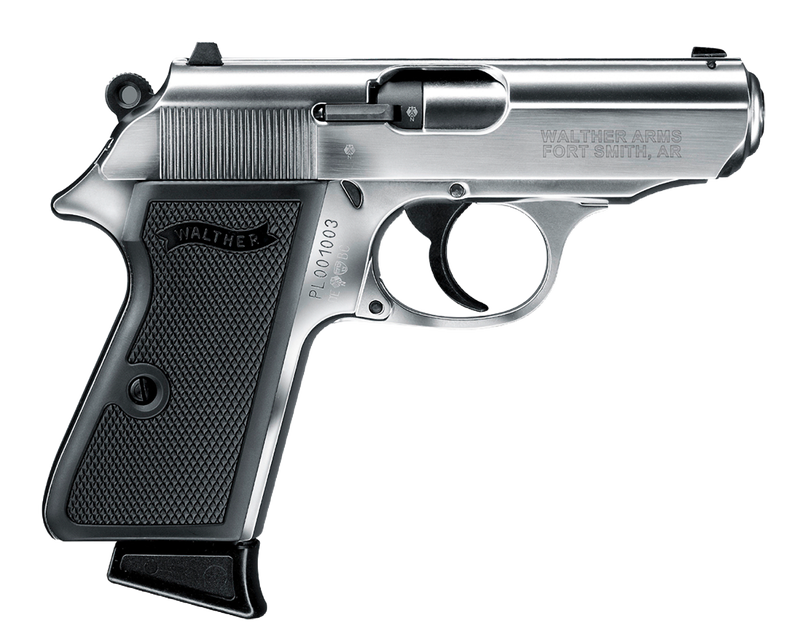 WALTHER PPK/S NICKEL 22LR 3.35" BARREL 10-ROUNDS
