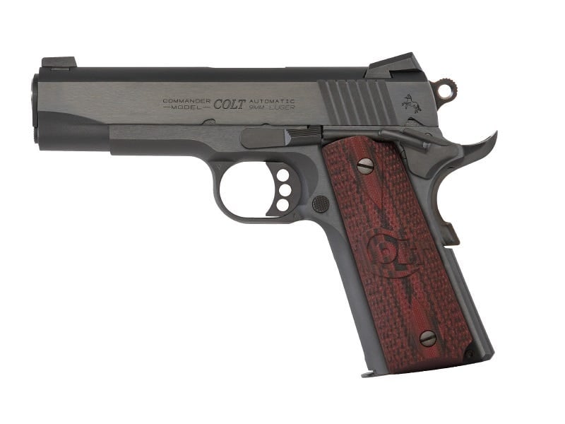 COLT FIREARMS COMBAT COMMANDER 9MM 4.25" BARREL 9-ROUNDS