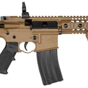 CROSMAN DPMS SBR AIRGUN FLAT DARK EARTH .177 25-ROUNDS FULL-AUTO