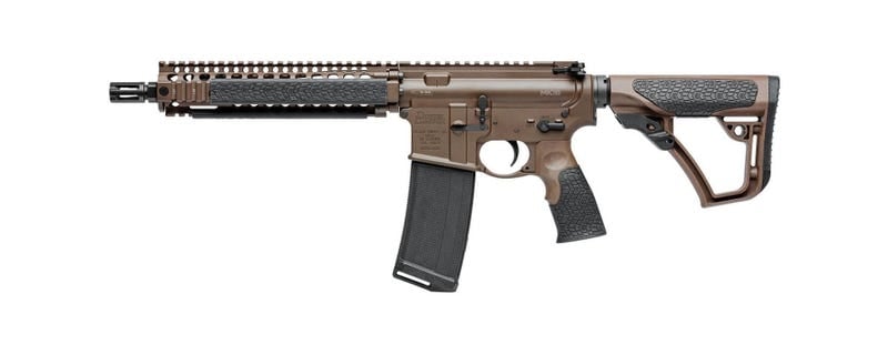 DANIEL DEFENSE DDM4 MK18 SBR BROWN / BLACK 5.56 / .223 REM 10.3" BARREL 30-ROUNDS
