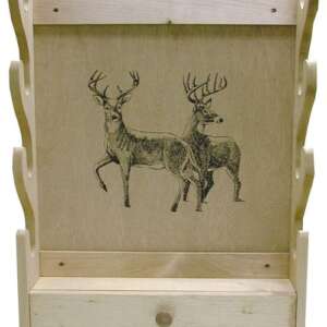 EVANS SPORTS 4-GUN GUN RACK W/STORAGE