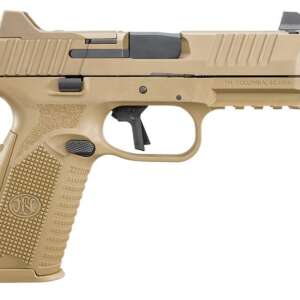 FN 509 TACTICAL FLAT DARK EARTH 9MM 4.5" BARREL 24-ROUNDS 5 MAG BUNDLE