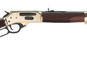 HENRY REPEATING ARMS SIDE GATE WALNUT / BRASS .360 BUCKHAMMER 20" BARREL 5-ROUNDS