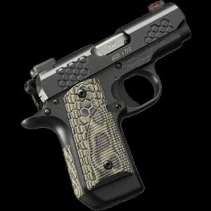 KIMBER MICRO 9 KHX GRAY 9MM 3.15" BARREL 7-ROUNDS HOGUE G-MASCUS G10 GRIPS