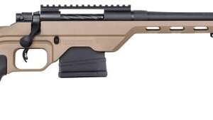 MOSSBERG MVP LIGHT CHASSIS TAN / BLACK 7.62 X 51 / .308 WIN 18.5-INCH 10RDS THREADED BARREL