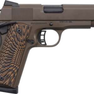 ROCK ISLAND ARMORY M1911-A1 ROCK PATRIOT BROWN .45 ACP 4.25" BARREL 8-ROUNDS