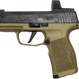 SIG SAUER P365X 9MM COYOTE TAN 3.1" BARREL 12-ROUNDS ROMEO ZERO