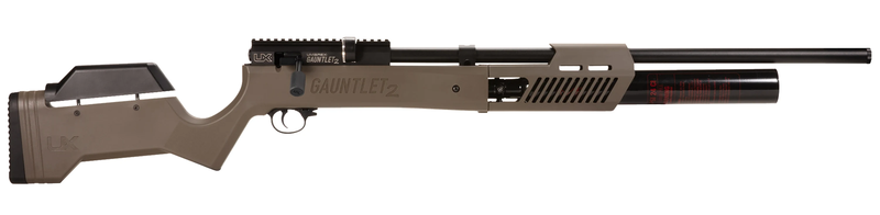 UMAREX GAUNTLET 2 FLAT DARK EARTH .25 AIR 28" BARREL 8-ROUNDS