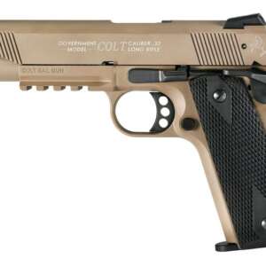 WALTHER 1911 COLT GOVT. A1 FLAT DARK EARTH .22LR 5" BARREL 12-ROUNDS
