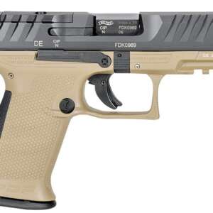 WALTHER PDP COMPACT TAN 9MM 4" BARREL 15-ROUNDS OPTICS READY