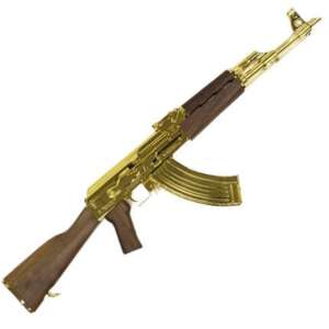 ZASTAVA USA ZPAPM70 24K GOLD AK47 7.62 X 39 16.5" BARREL 30-ROUNDS