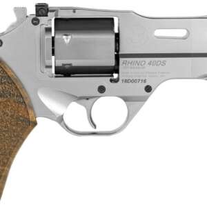 CHIAPPA FIREARMS RHINO 40SAR NICKEL .357 MAG 4" BARREL 6-ROUNDS