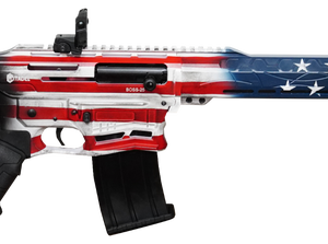 CITADEL FIREARMS BOSS-25 SEMI-AUTOMATIC SHOTGUN AMERICAN FLAG 12 GA 18.75" BARREL 3" CHAMBER 5-ROUNDS