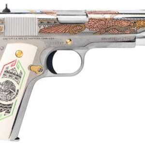 COLT FIREARMS 1911 GOVERNMENT CLASSIC STAINLESS .38 SUPER 5" BARREL 9-ROUNDS CUSTOM 1 OF 500