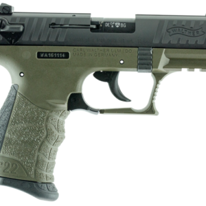 WALTHER P22 MILITARY OD GREEN .22 LR 3.42" BARREL 10-ROUNDS