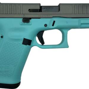 GLOCK 44 "TIFFANY BLUE" / TITANIUM .22 LR 4.02" BARREL 10-ROUNDS GRABAGUN EXCLUSIVE