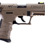 WALTHER P22 Q FLAT DARK EARTH .22 LR 3.42" BARREL 10-ROUNDS FIBER OPTIC FRONT SIGHT