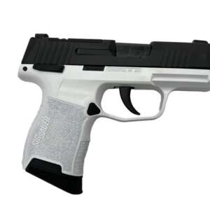 SIG SAUER P365 WHITE / BLACK 9MM 3.1" BARREL 10-ROUNDS GRABAGUN EXCLUSIVE