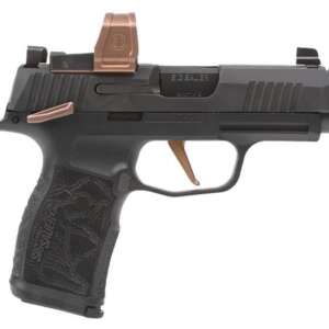 SIG SAUER P365 ROSE XL BLACK / ROSE GOLD 9MM 3.1" BARREL 12-ROUNDS W/ ROMEO ZERO ELITE