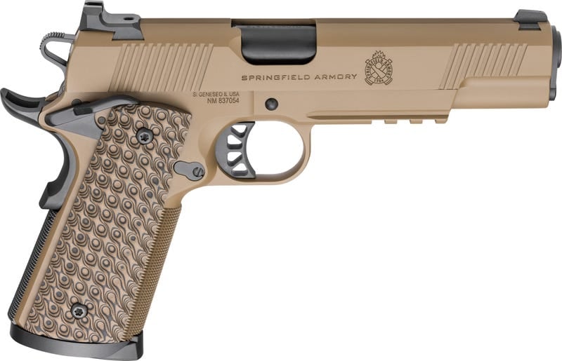 SPRINGFIELD ARMORY TRP COYOTE BROWN .45 ACP 5" BARREL 8-ROUNDS