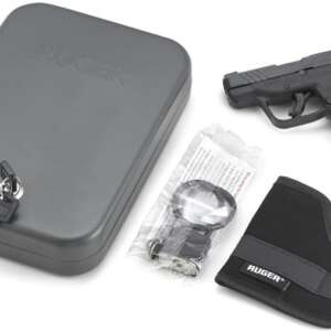 RUGER LCP MAX .380 ACP 2.8" BARREL 10-ROUNDS LOCKBOX COMBO