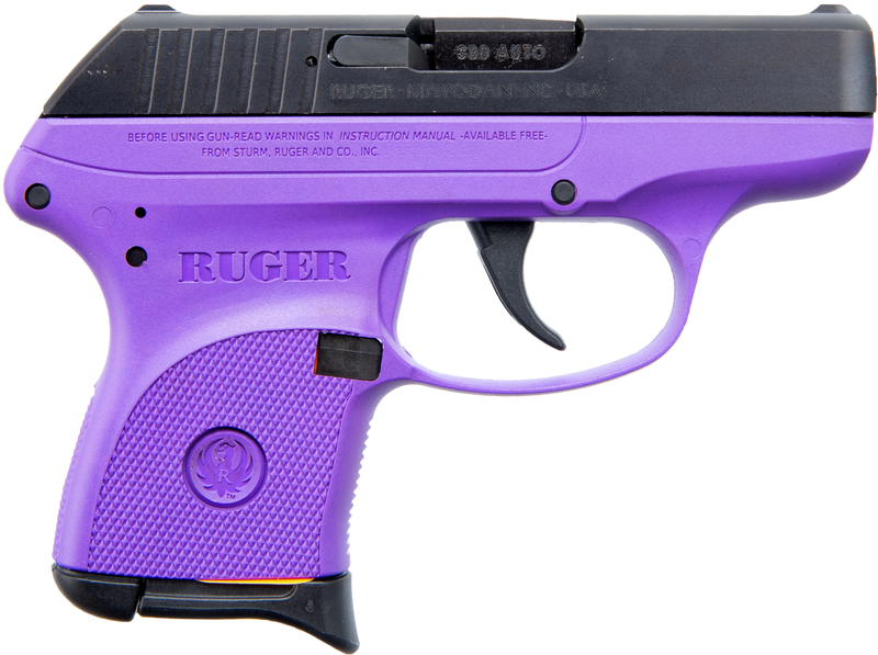 RUGER LCP PURPLE .380 ACP 2.75" BARREL 6-ROUNDS