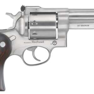 RUGER REDHAWK SATIN .357 MAG 4.2" BARREL 8-ROUNDS ADJUSTABLE REAR SIGHT