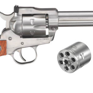 RUGER SINGLE-SIX CONVERTIBLE STAINLESS .22 LR / .22 MAG 5.5" BARREL 6-ROUNDS