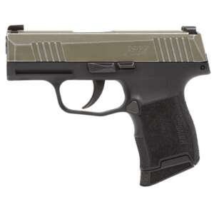 SIG SAUER P365 DISTRESSED OD GREEN 9MM 3.1" BARREL 10 ROUNDS 2 MAGAZINES