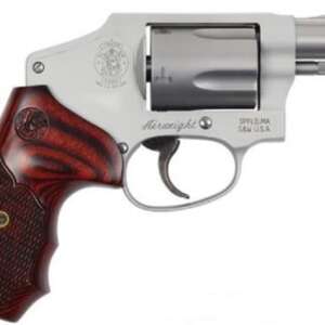 SMITH & WESSON 642 DELUXE STAINLESS .38 SPL 1.875" BARREL 5-ROUNDS WALNUT GRIP