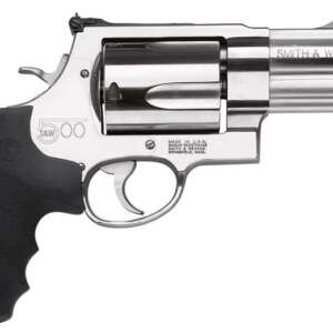 SMITH AND WESSON MODEL 500 STAINLESS .500 SW 4" BARREL 5-ROUNDS