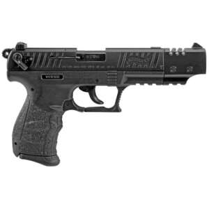 WALTHER P22 TARGET PISTOL .22LR 5" BARREL 10-ROUNDS MS/DECOCKER
