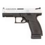 Complete Glock® 19 Compatible Slide - Front & Rear Serrations - FDE w/ Black, Stainless, Threaded or Non-Threaded Barrel - Handgun Parts - California Gun Shop