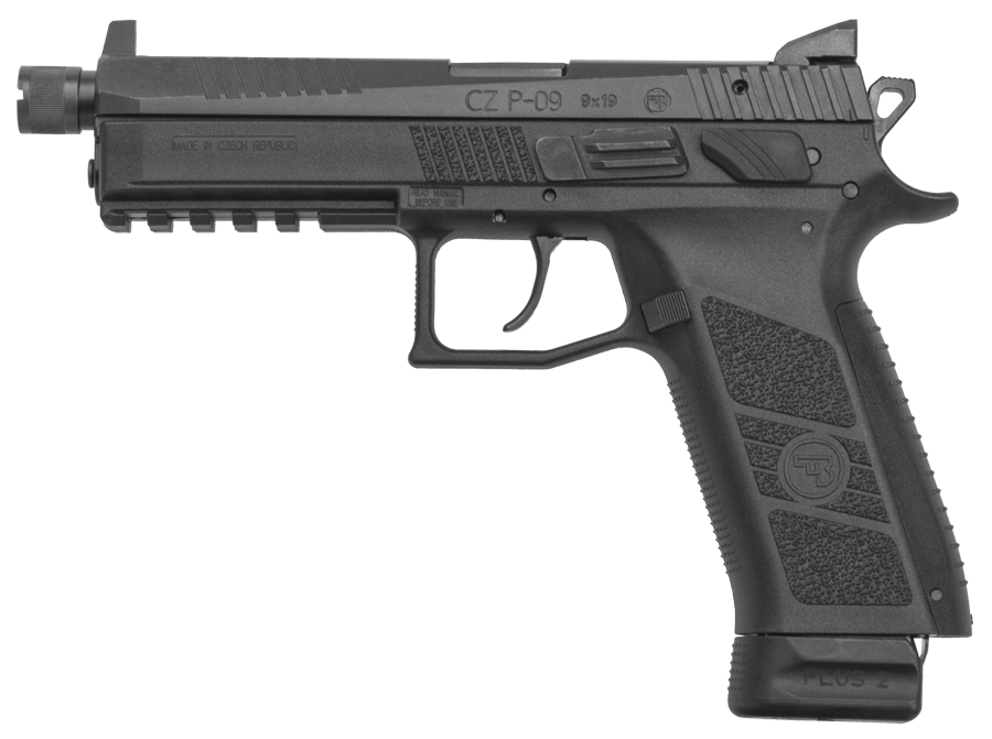 CZ P-09 SUPRESSOR READY