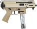 B&T APC9K Pro Coyote Tan 9mm 4.3" Barrel 30-Rounds Telescopic Brace Adapter - Image 4