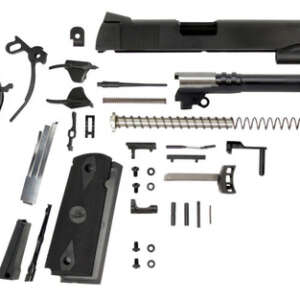 1911 Complete Parts Kit - 9mm / Black Parkerized 5" Government Slide
