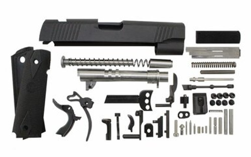.45 ACP 1911 Parts Kit - 5" Anodized with Government-Length Black Slide