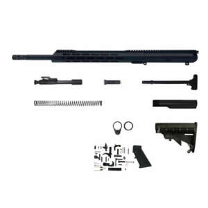6.5 Creedmoor Rifle Kit - 20" Nitride Straight Fluted Heavy Barrel, 1:8 Twist Rate with 15" M-Lok Handguard
