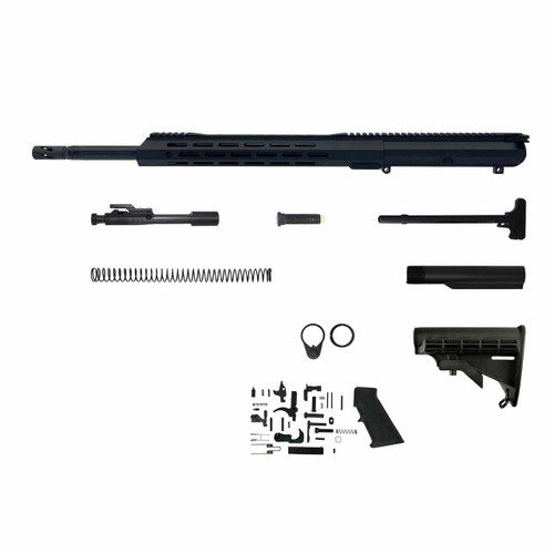6.5 Creedmoor Rifle Kit - 20" Nitride Straight Fluted Heavy Barrel, 1:8 Twist Rate with 15" M-Lok Handguard