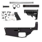 Premium 80% Lower Fire/Safe Marked - Billet Raw - 80 Lower - California Gun Shop