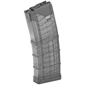 Lancer L5 Advanced Warfighter AR-15 Magazine, Translucent Smoke (30 Rounds)