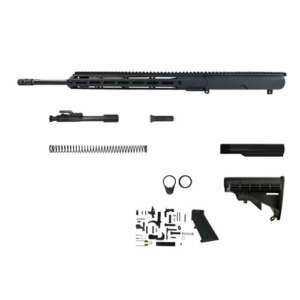 LR-308 Side-Charging Rifle Kit - 20" Black Nitride, Straight Fluted, SOCOM Barrel, 1:10 Twist Rate with 15" M-Lok Handguard