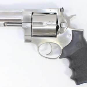 RUGER RUGER REDHAWK 44 MAGNUM W/ RUBBER GRIPS STAINLESS STEEL Handguns Revolver