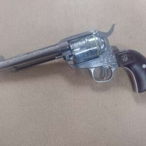 RUGER NEW VAQUERO ENGRAVED Handguns Revolver