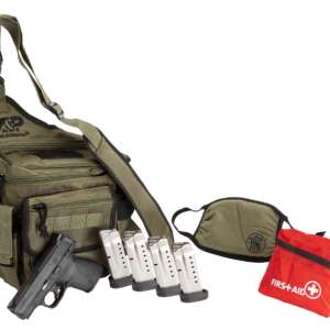 SMITH & WESSON M&P9 SHIELD BUG OUT BAG BUNDLE SEMI AUTO