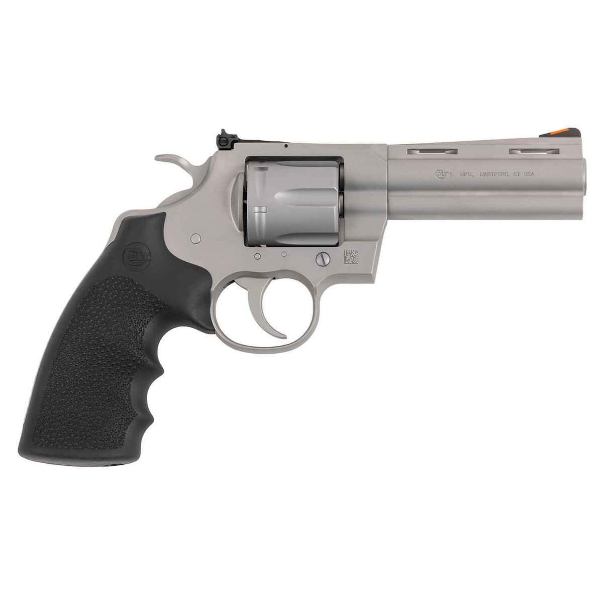 Colt Python 357 Magnum 4.25in Satin Stainless Steel Revolver - 6 Rounds