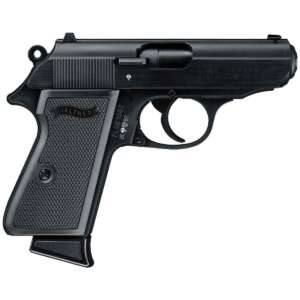 Walther PPK/S 22 Long Rifle 3.3in Nickel Pistol - 10+1 Rounds