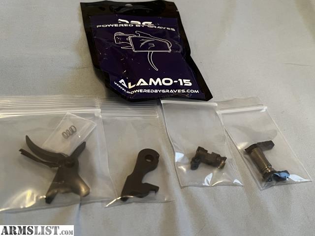 Alamo 15 Trigger - Forced Reset Trigger for AR-15 Rifles Alamo 15 Trigger - Forced Reset Trigger for AR-15 Rifles - Machine Gun - California Gun Shop