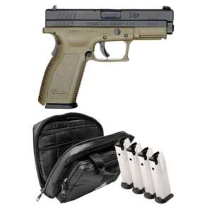 Springfield XD 9mm Service Model OD Green