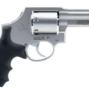 Taurus 66 Combat 357 Mag Matte Stainless 3.00 in. Hogue Grip